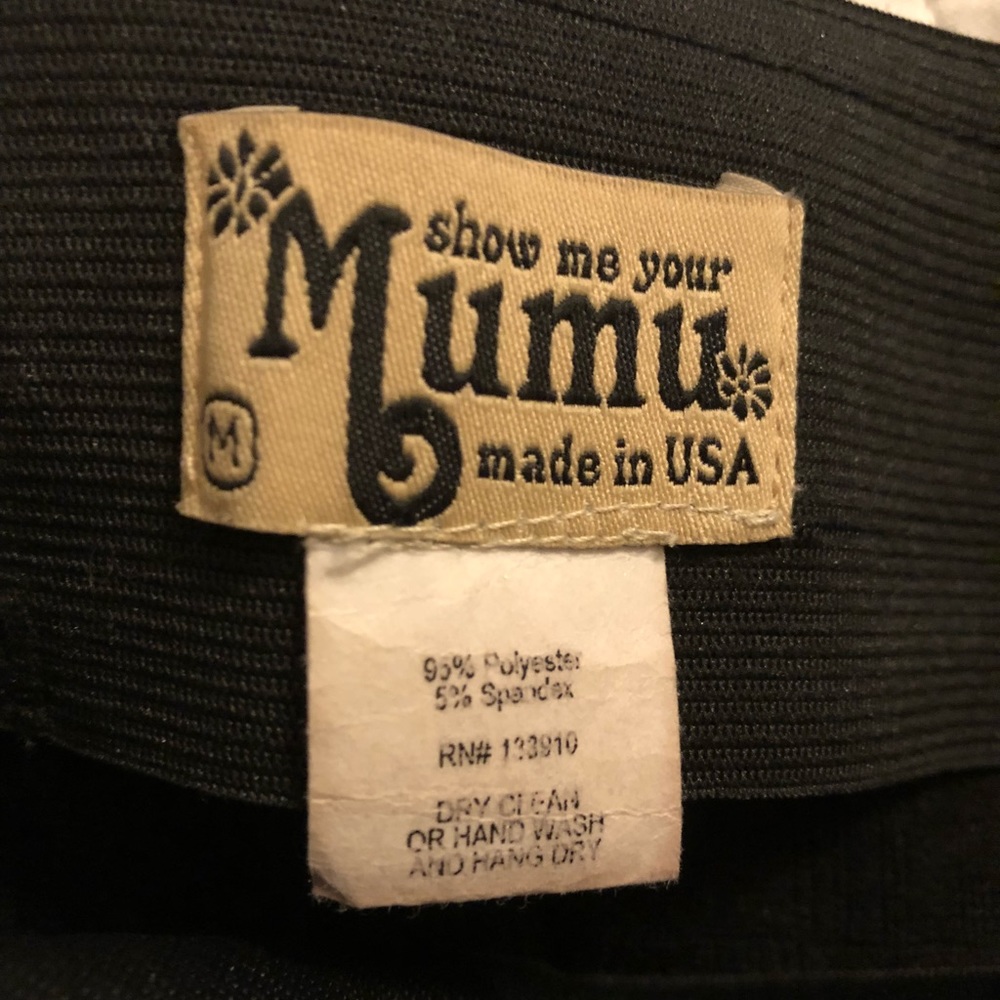 Show me your mumu black bell bottoms